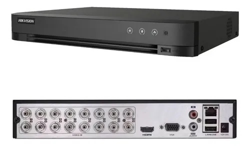 DVR HIKVISION 16 CANAIS 720P H.265