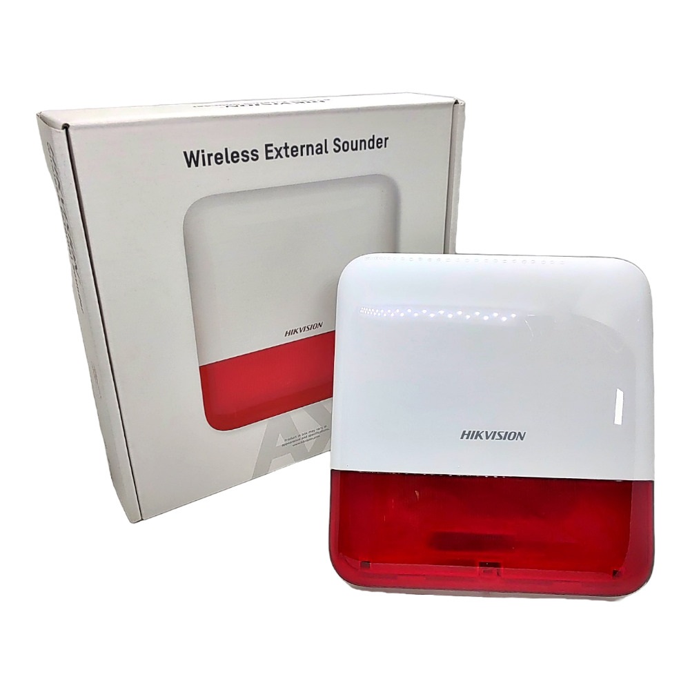 SIRENE HIKVISION EXTERNA SEM FIO WE