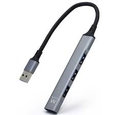 HUB EWENT USB-A 3.2 P/ 4 USB 2.0