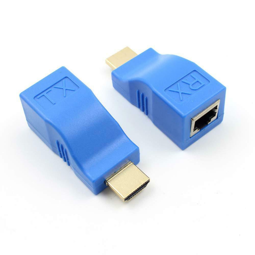 ADAPTADOR HDMI E RJ45 CAT 5E/6