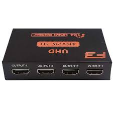 SPLITER HDMI UHD 4K 4 SAIDAS